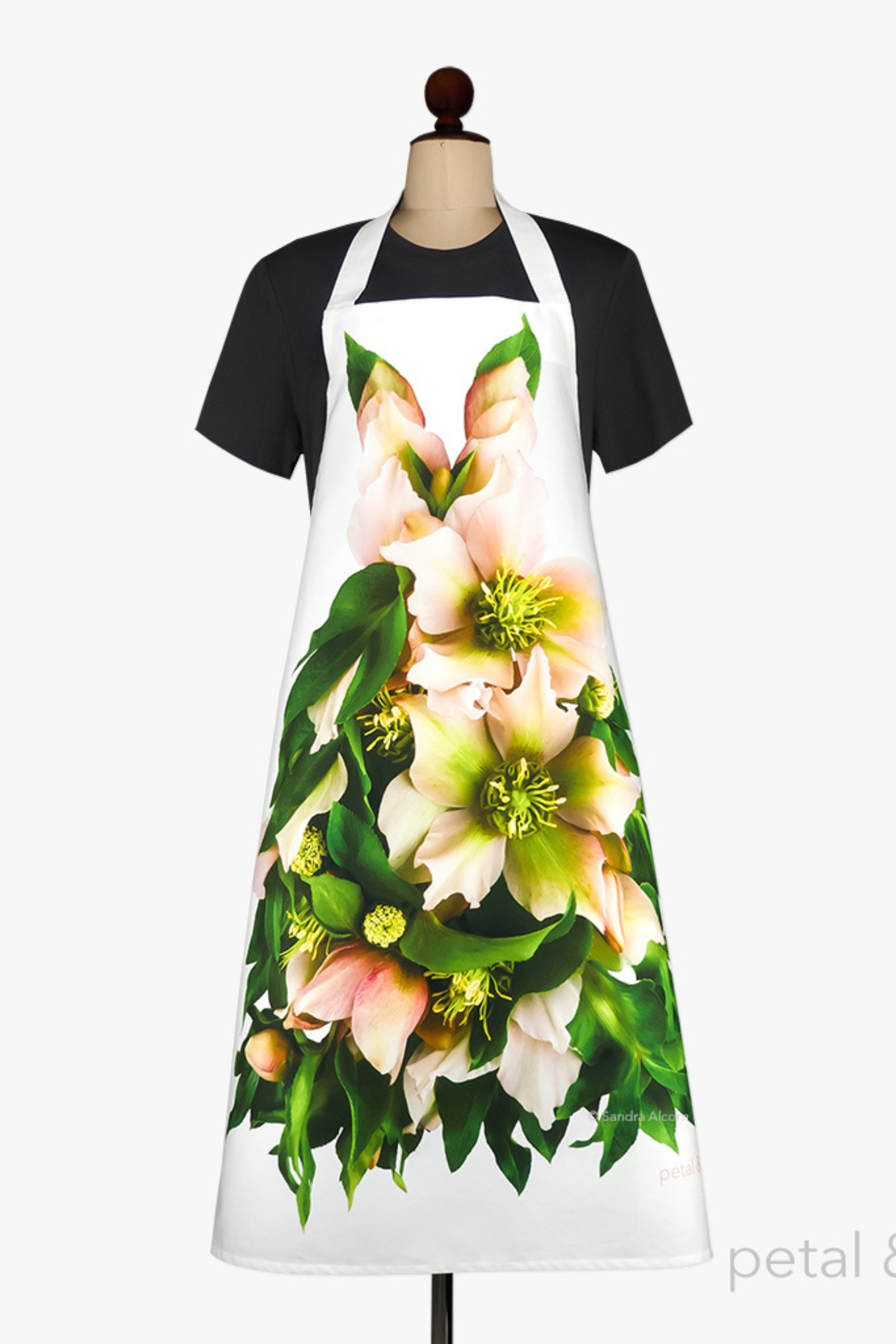 Petal & Pins Hellebore Romance Apron