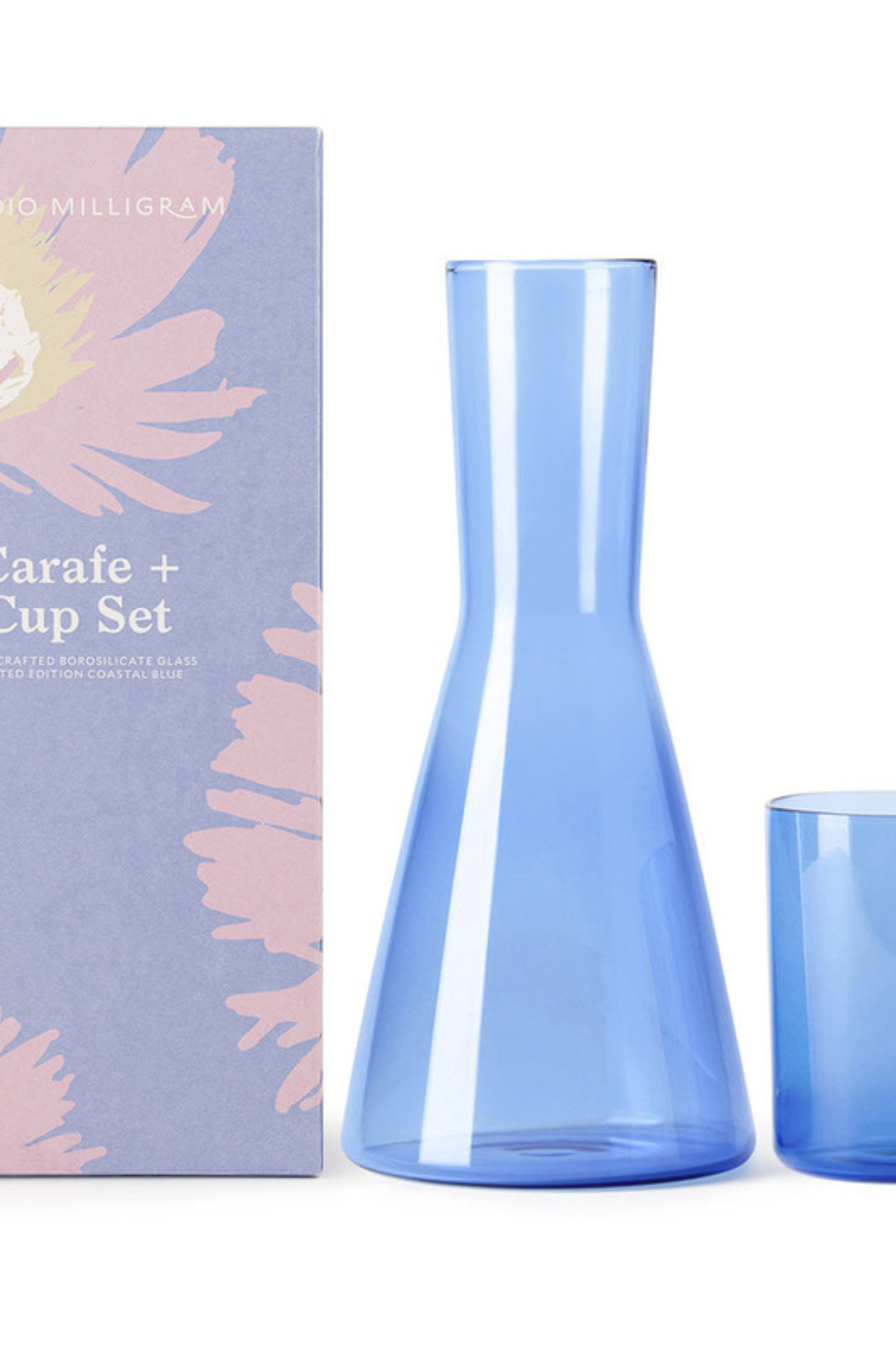Carafe & Cup Set Blue