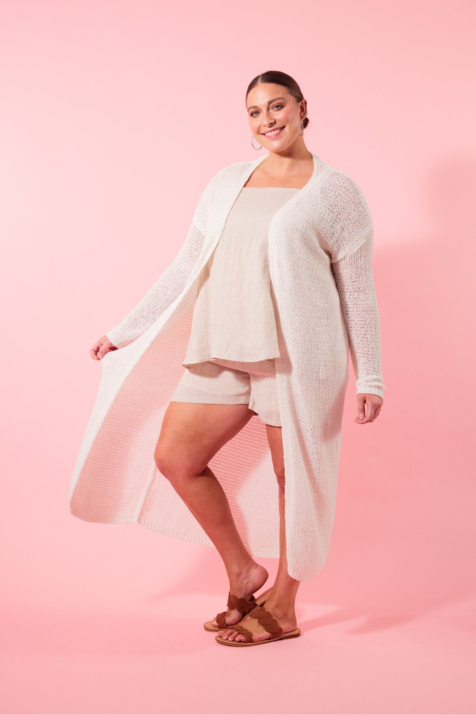 Marquee Cardigan Lotus