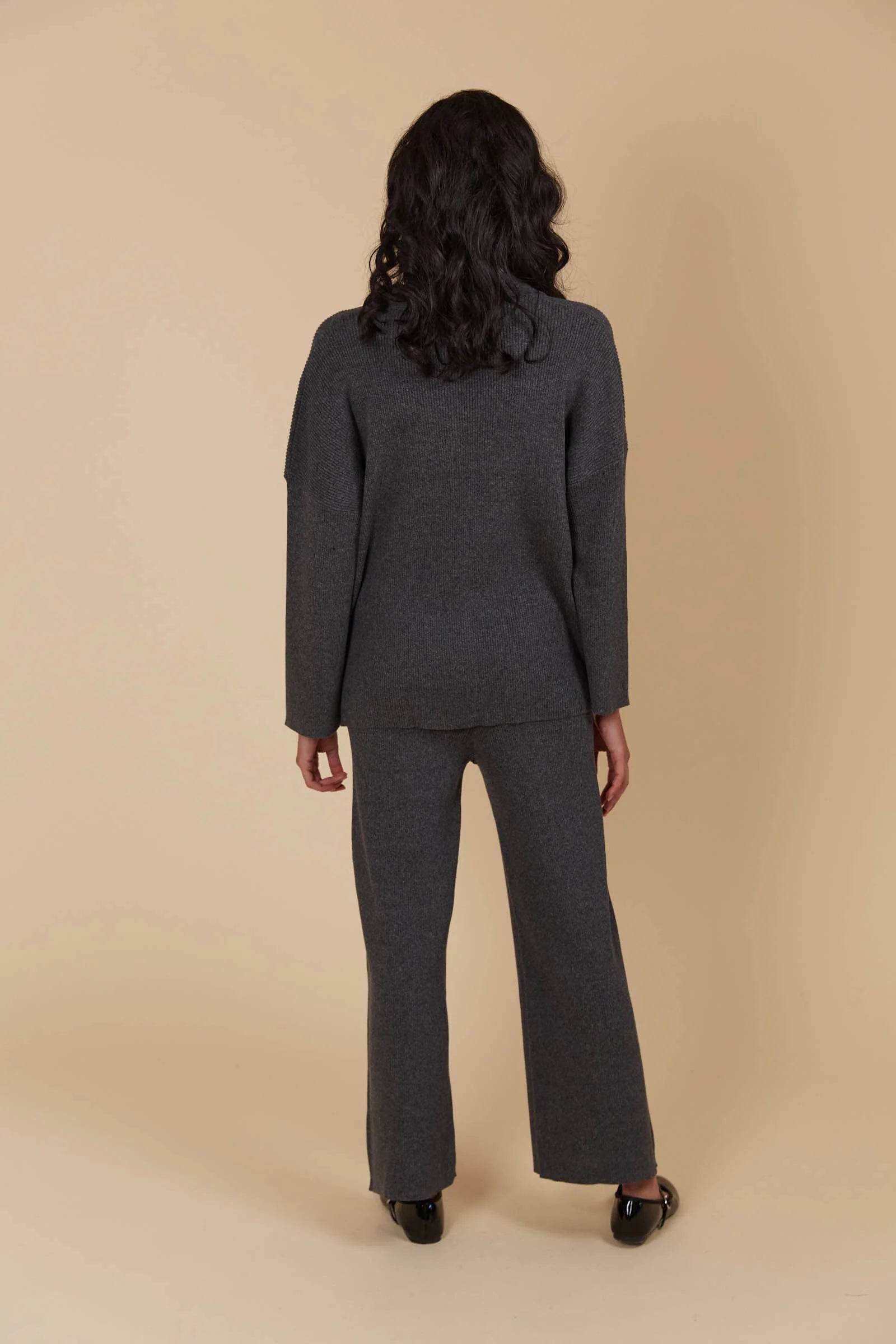 Isle of Mine Tala Knit Shirt Ash
