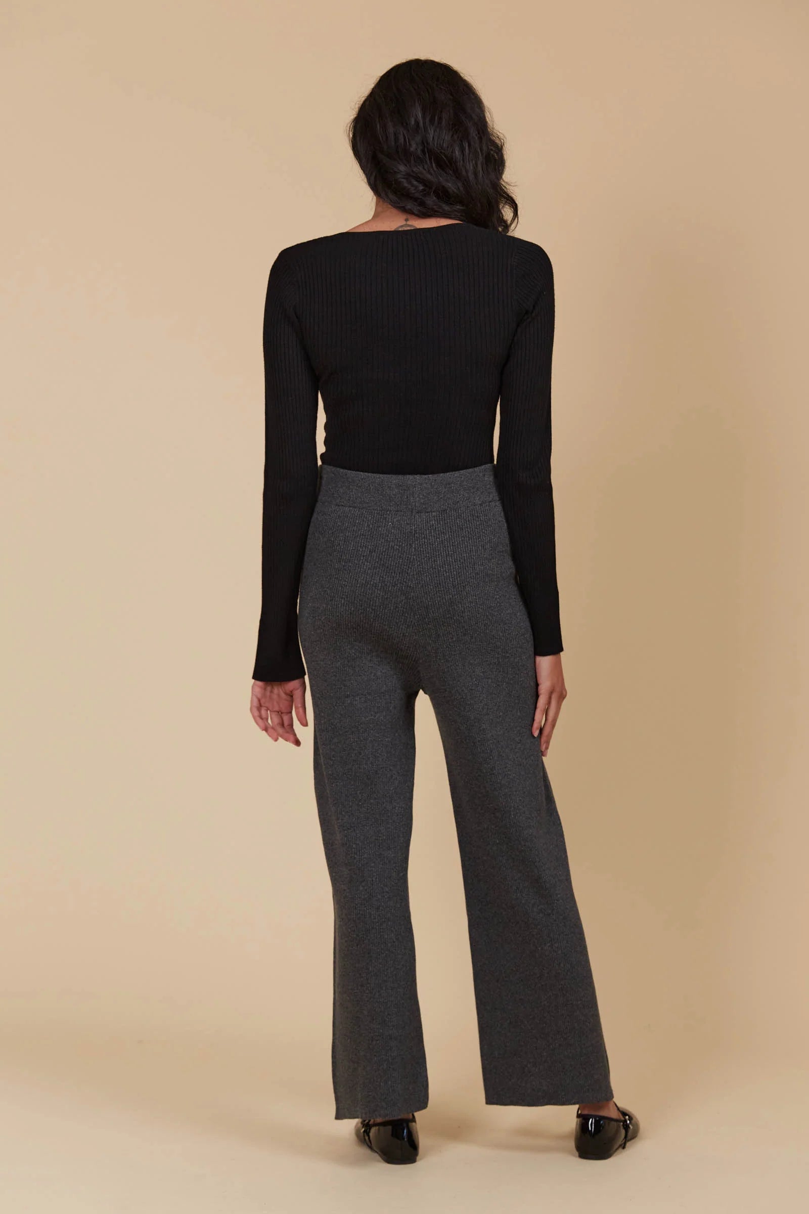 Isle of Mine Tala Knit Pant Ash