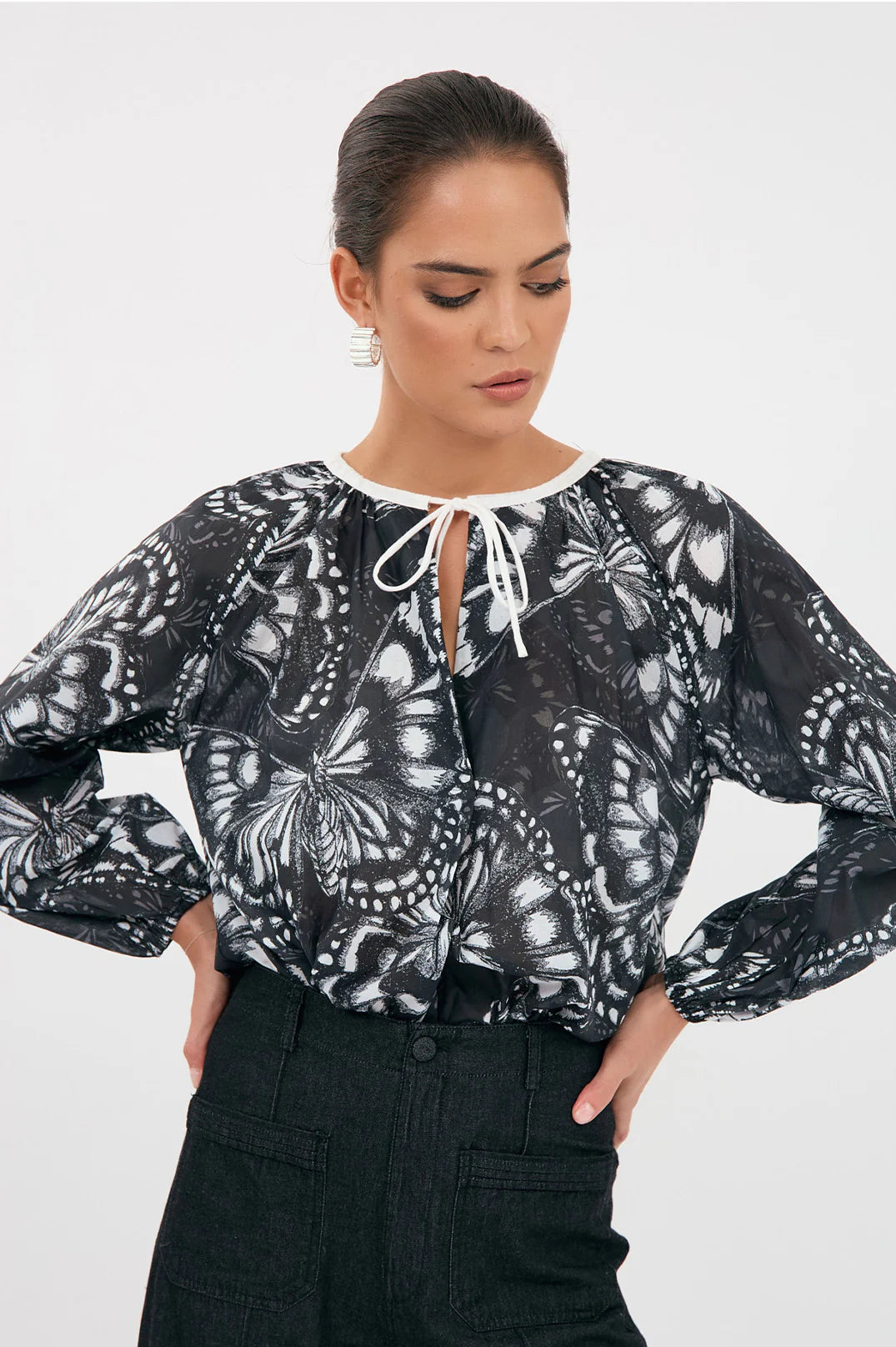 Adorne Isla Butterfly Top