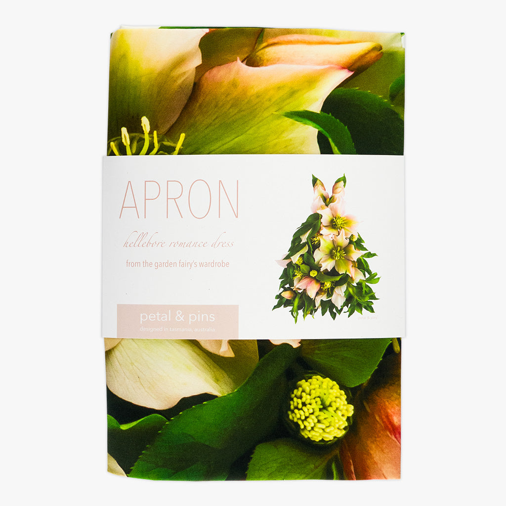 Petal & Pins Hellebore Romance Apron