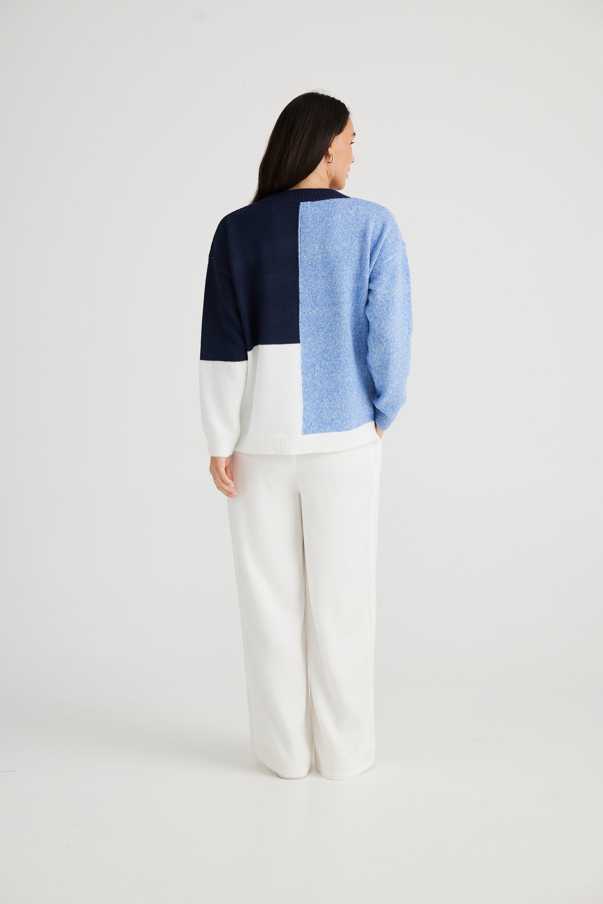 Brave and True Harmony Knit Blue
