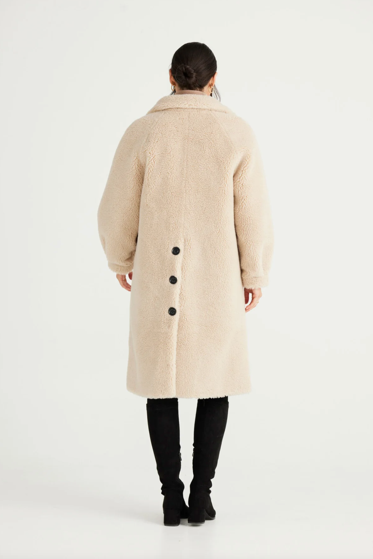 Brave and True Whistler Long Coat Natural