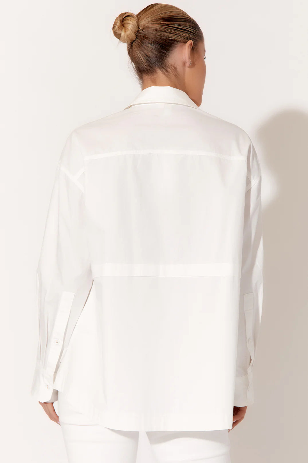Adorne Amber Poplin Shirt White
