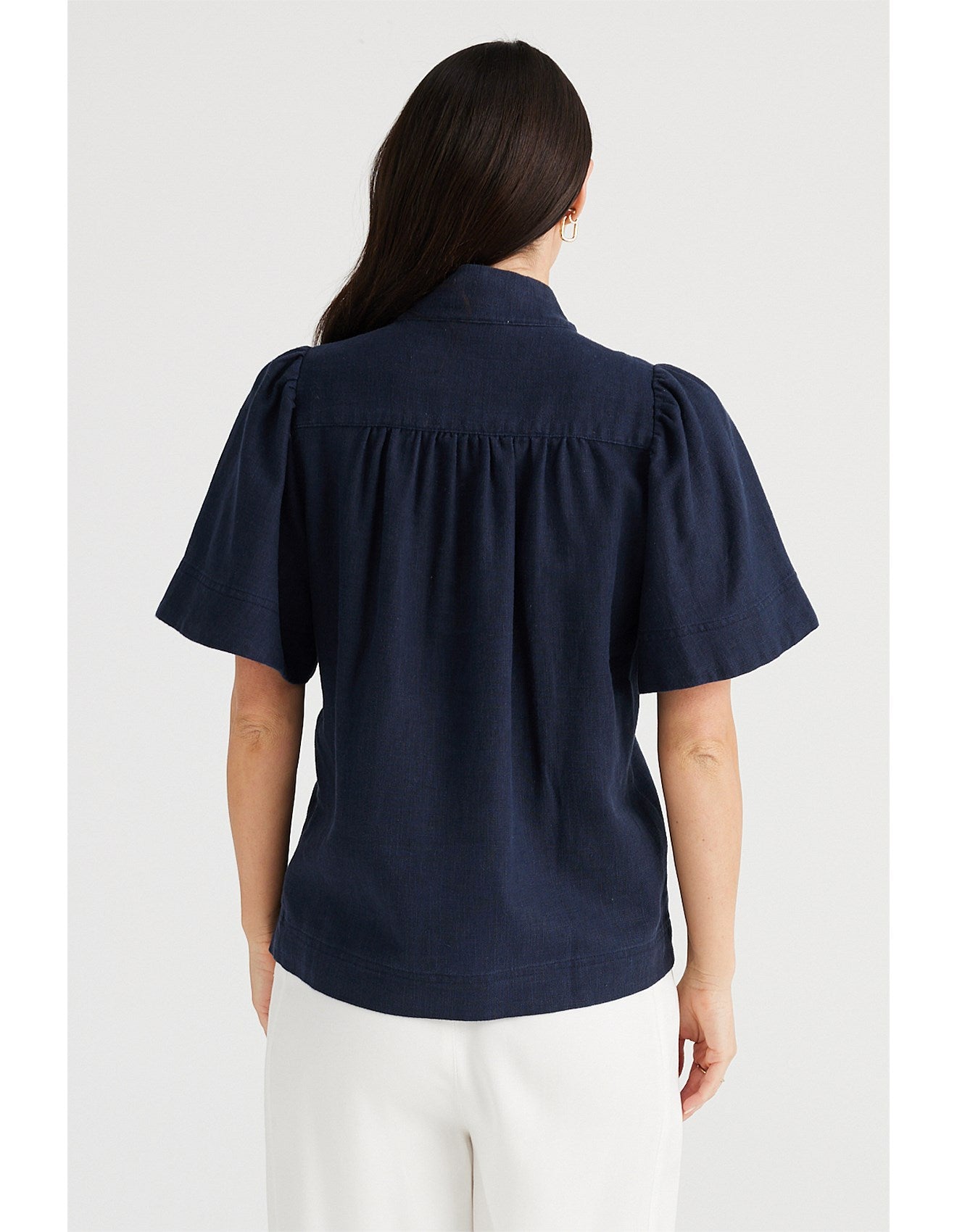 Brave and True Penelope Top Navy